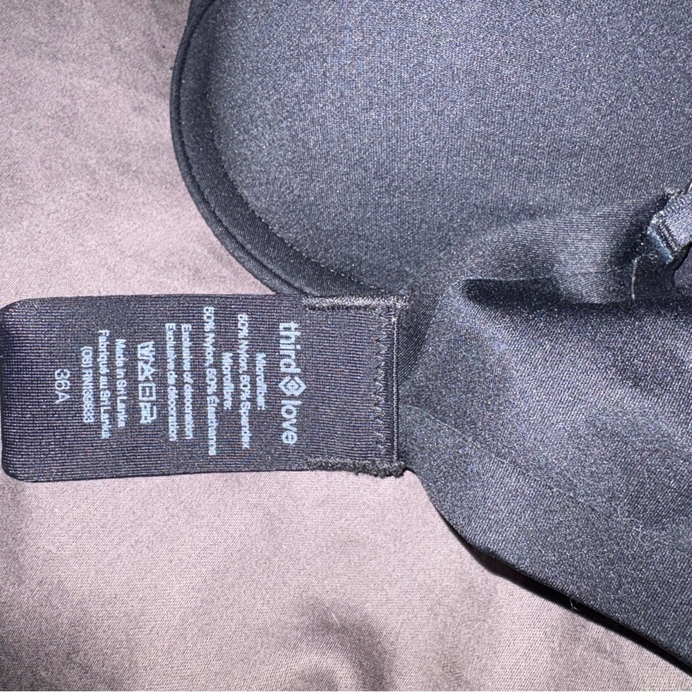 Black Push-Up Bra from ThirdLove. 36A. Never worn. Only tried on. - Picture 2 of 5
